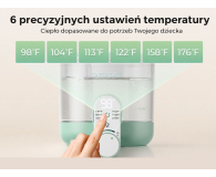 MOMCOZY Podgrzewacz do wody FD03, podwójne podświetlenie, nocne karm - 1595029 - zdjęcie 2
